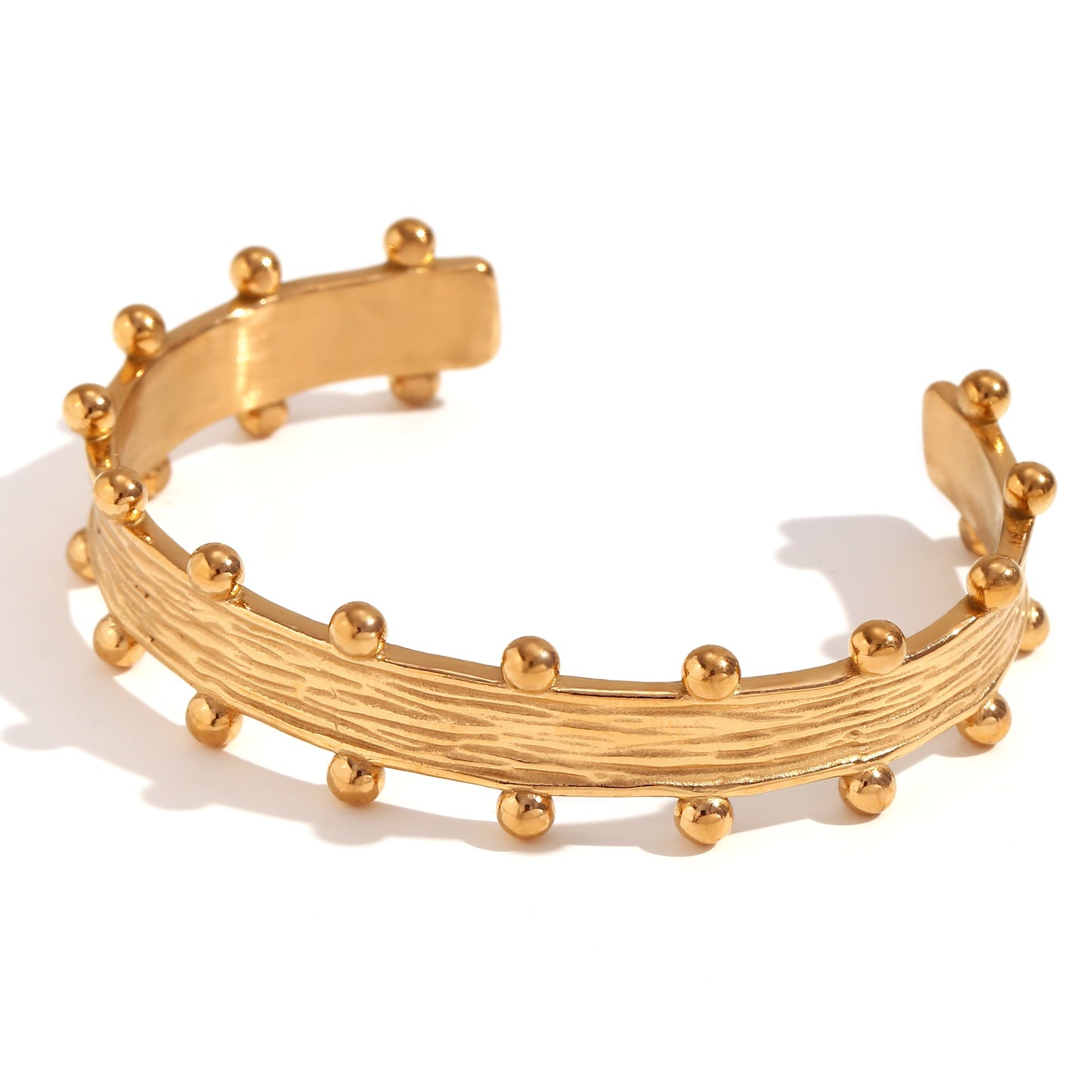 Boho Style 18K Gold Plated Cuff Bracelet-1 taahirajewellery