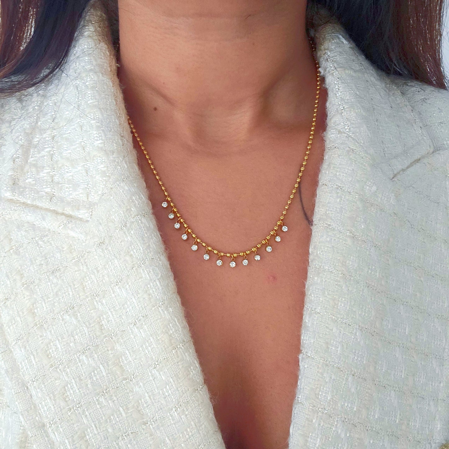 Sophia Zircon Necklace