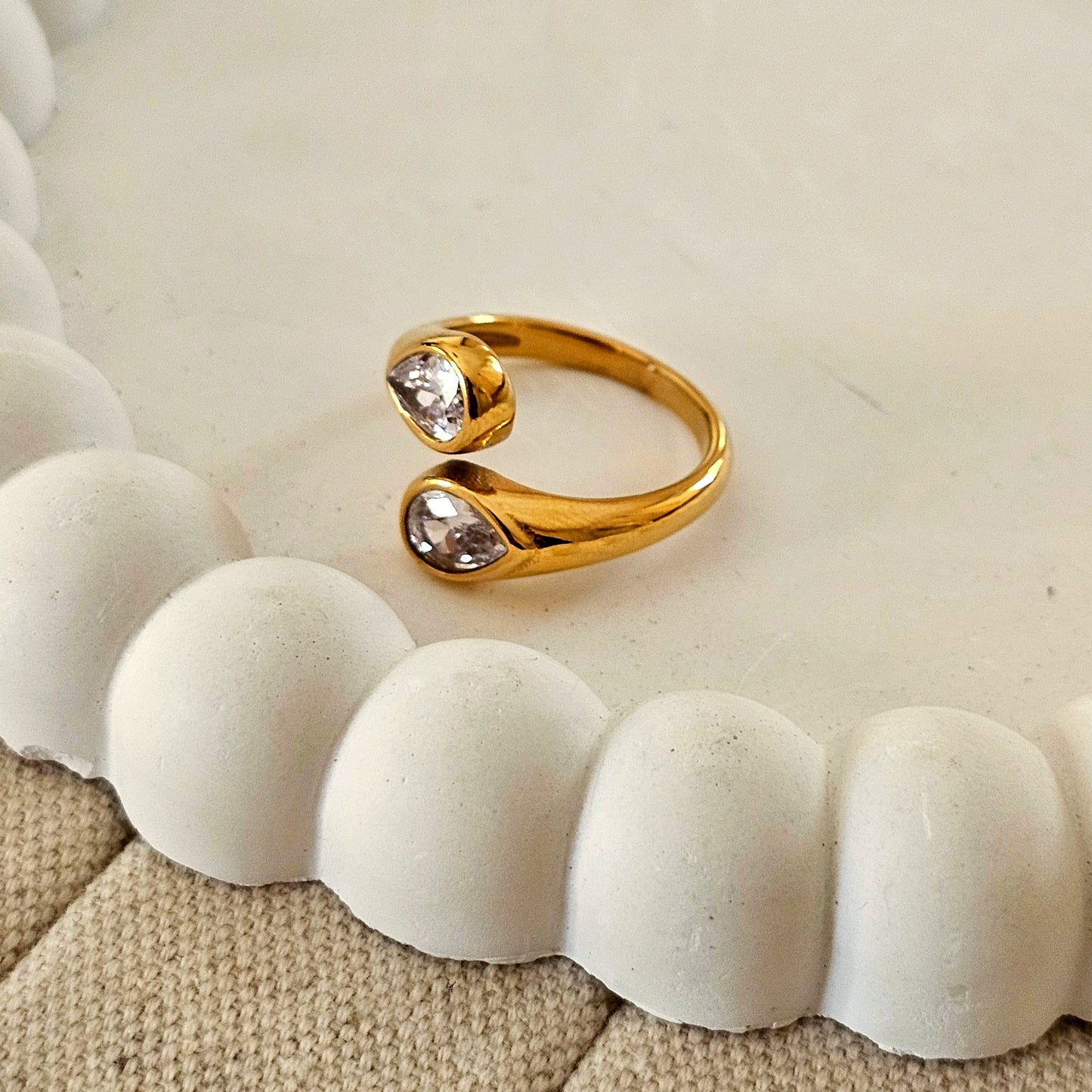 Clare Zircon Ring