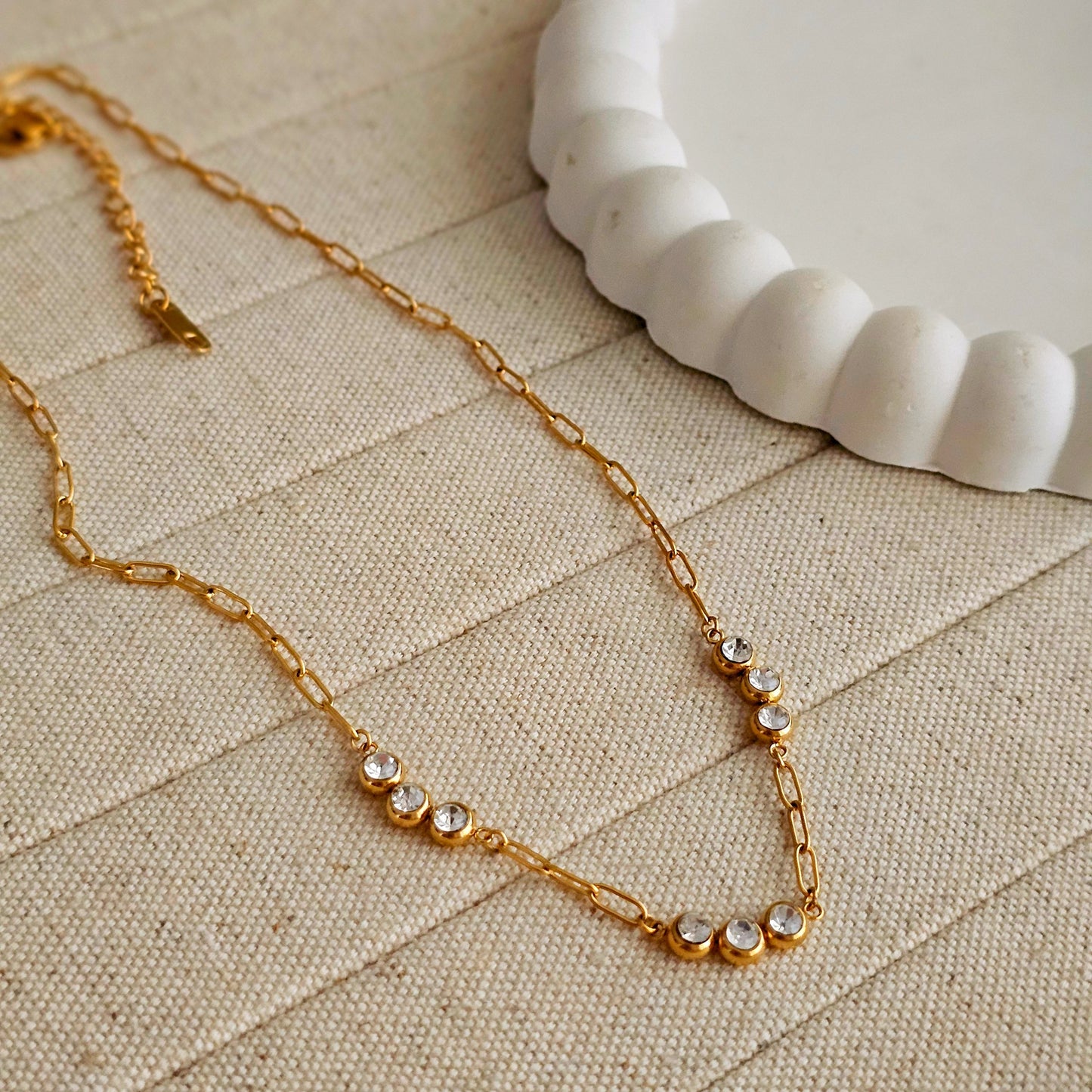 Wendy Zircon Necklace