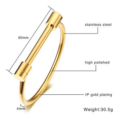 Olive Gold Plated Bangle Bracelet-5  taahirajewellery