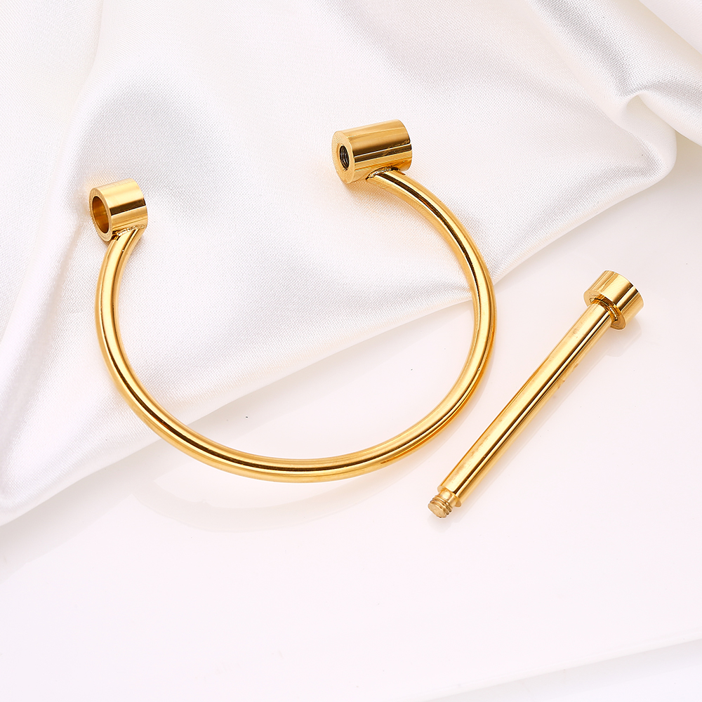 Olive Gold Plated Bangle Bracelet-6  taahirajewellery