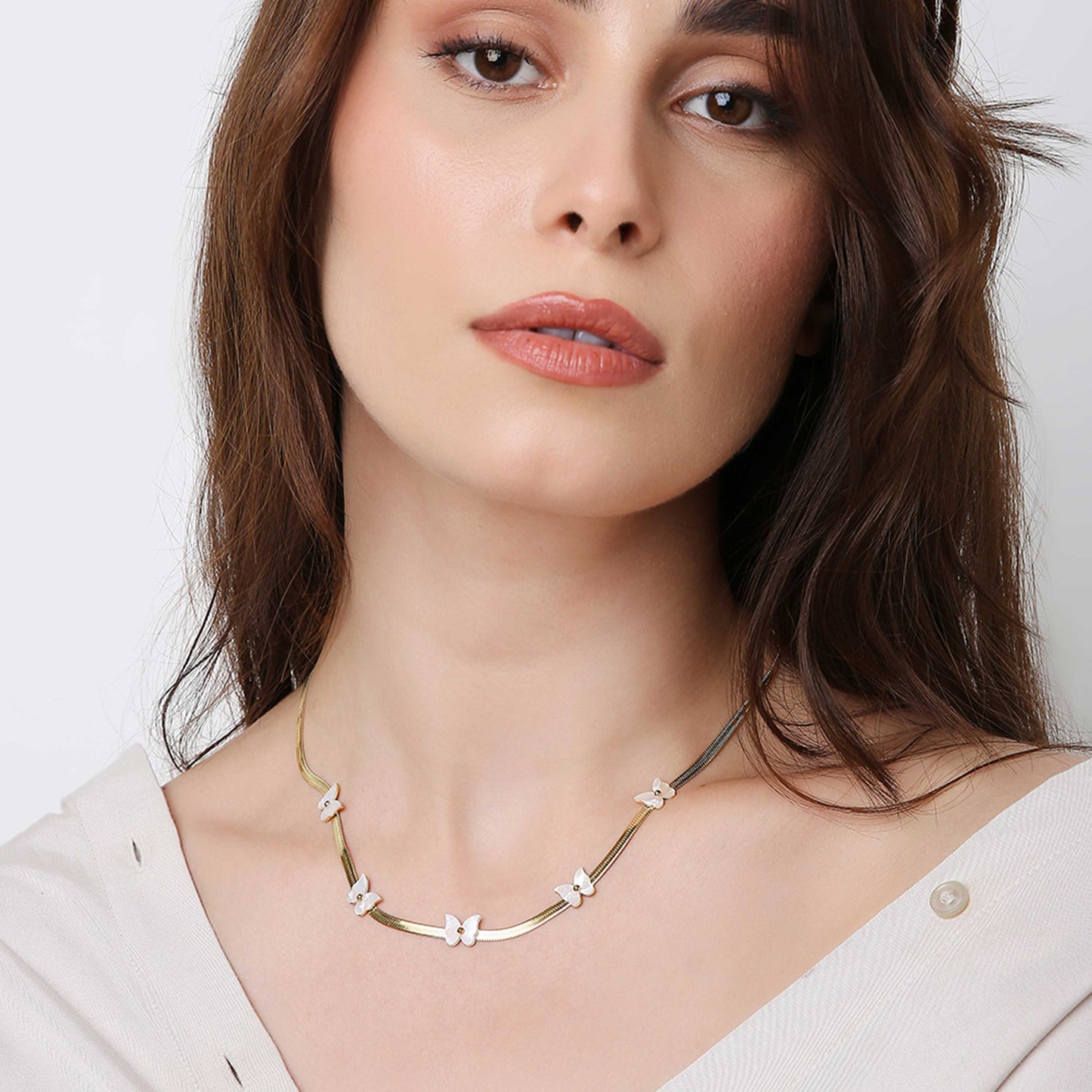 Butterfly Shell Necklace