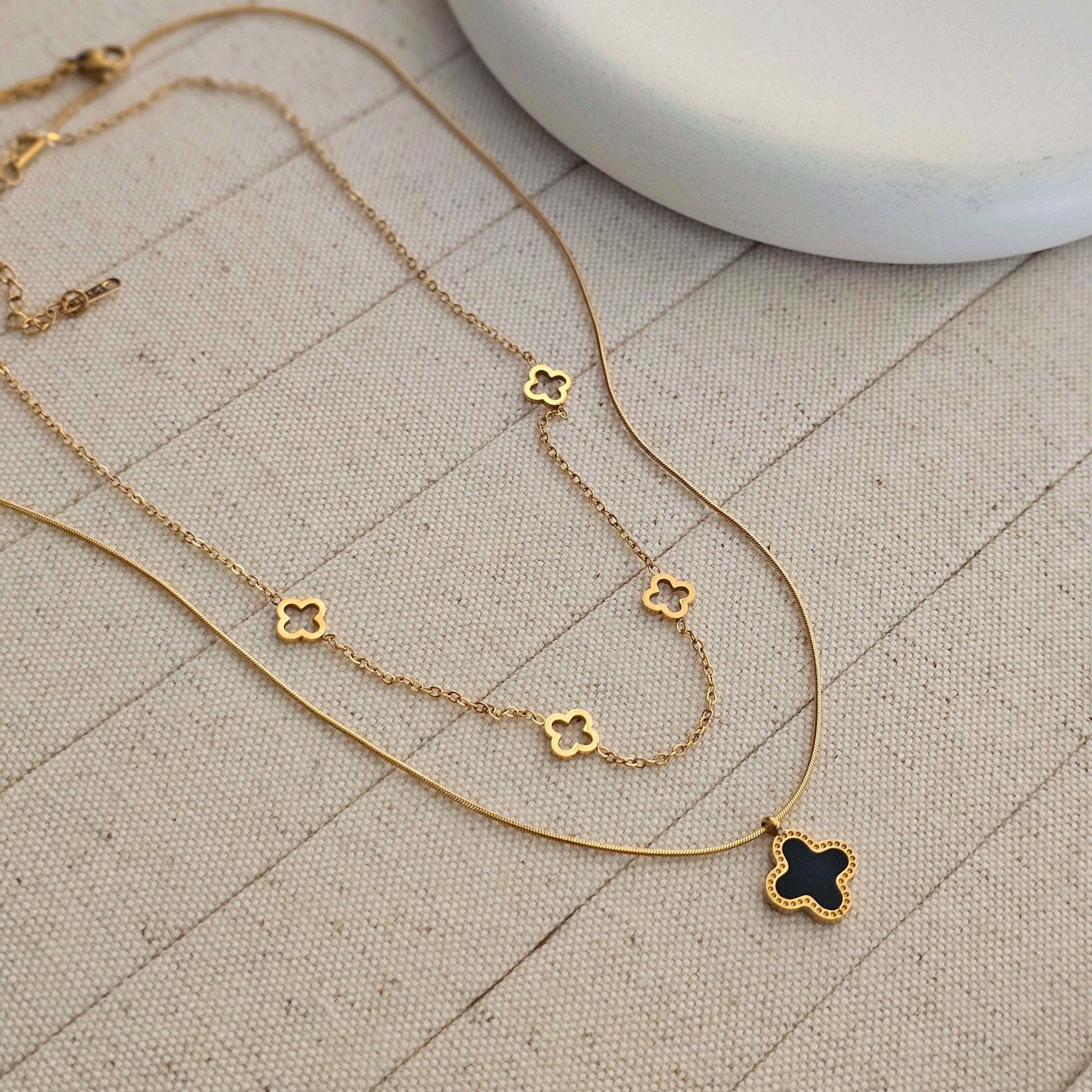 Danna Layered Necklace-2  taahirajewellery