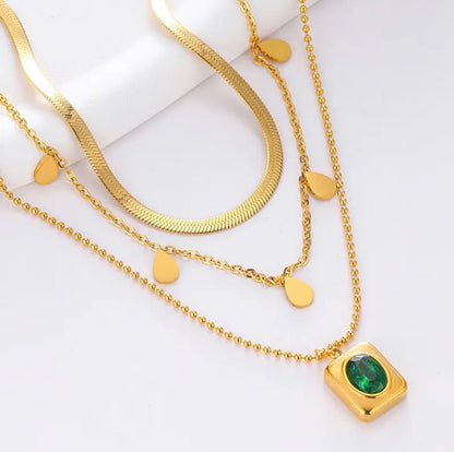 Kate Triple Layered Necklace