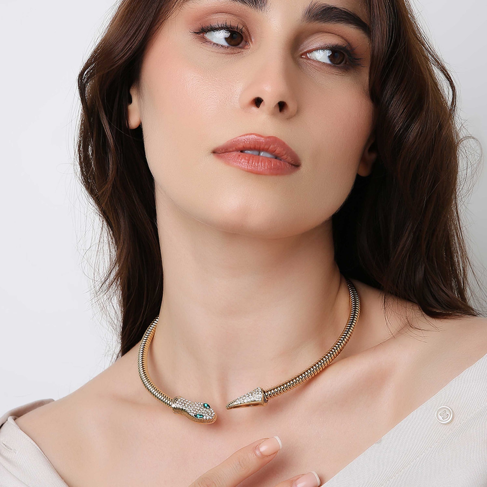 Serpent Choker Necklace