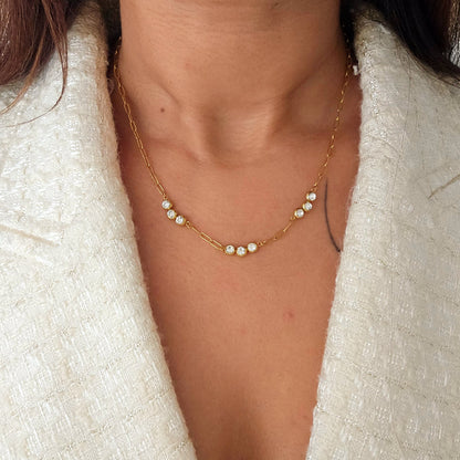 Wendy Zircon Necklace