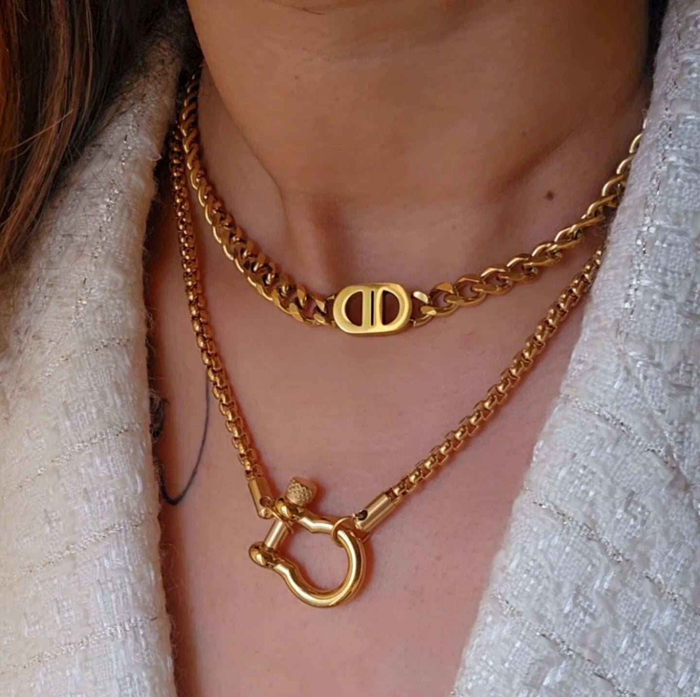 Luxury Designer Chain Necklace-3  taahirajewellery