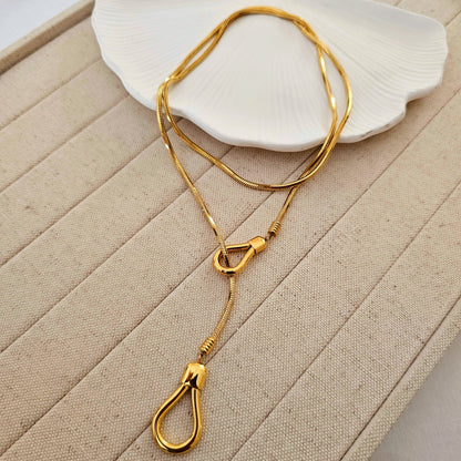 Amber Adjustable Necklace