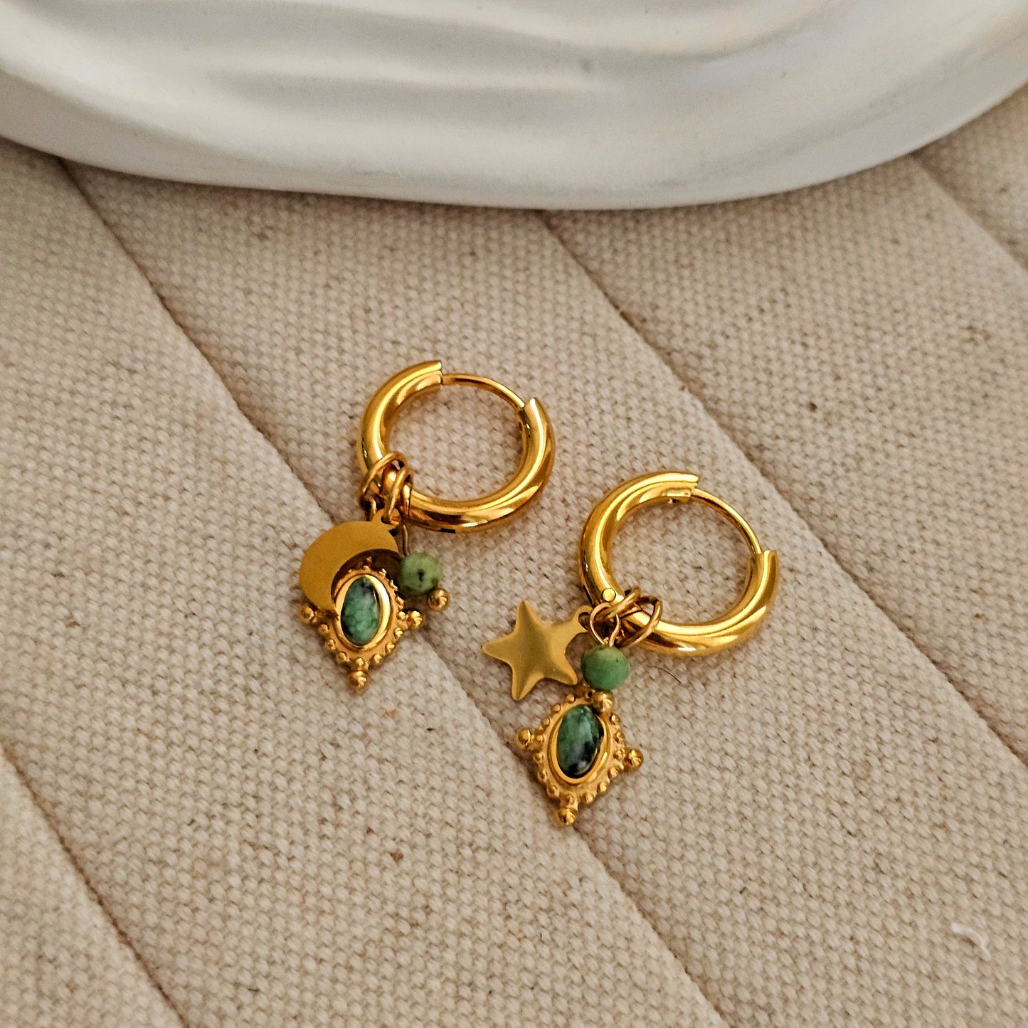 Vera Charm Cuff Earrings-3  taahirajewellery