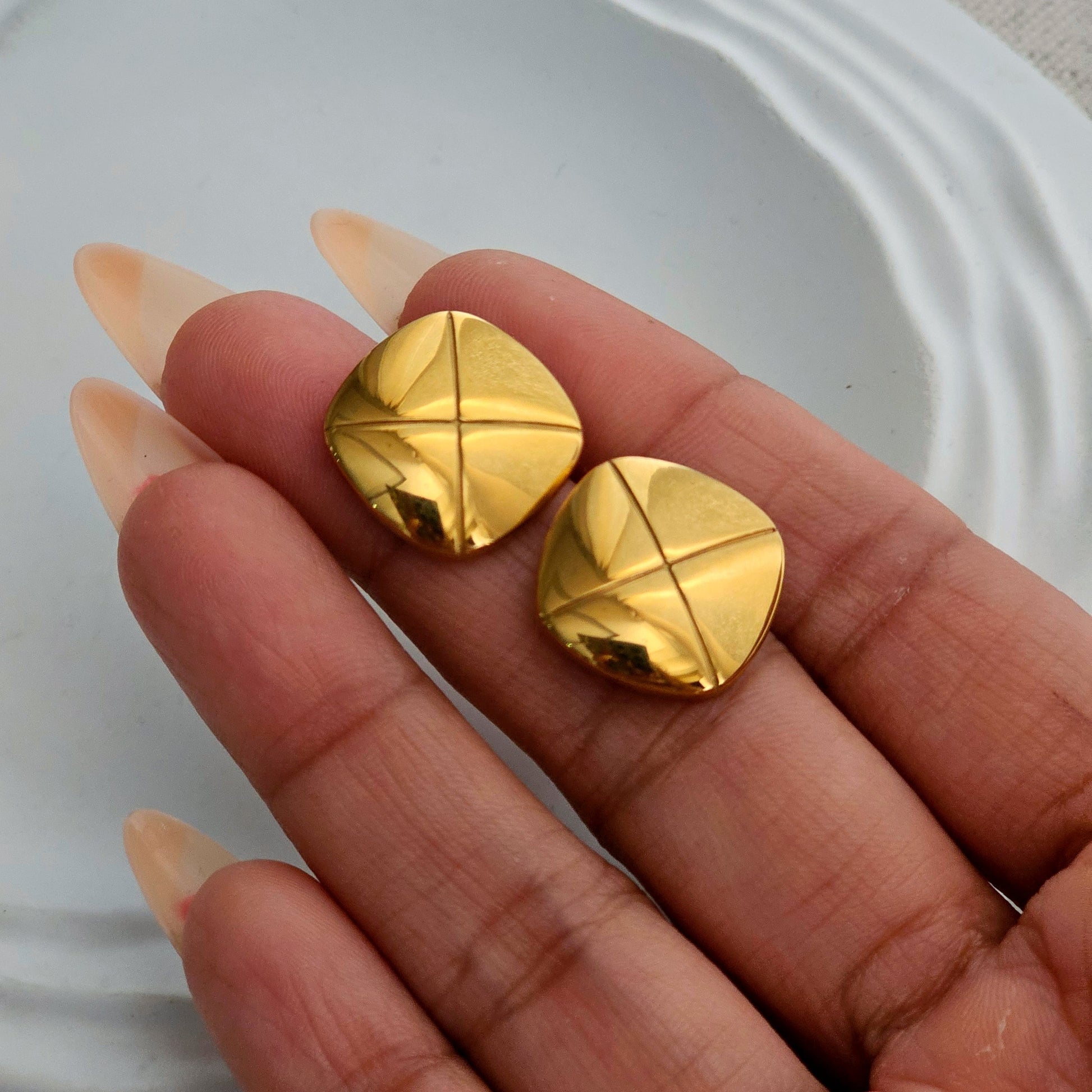 All Day Stud Earrings-4  taahirajewellery