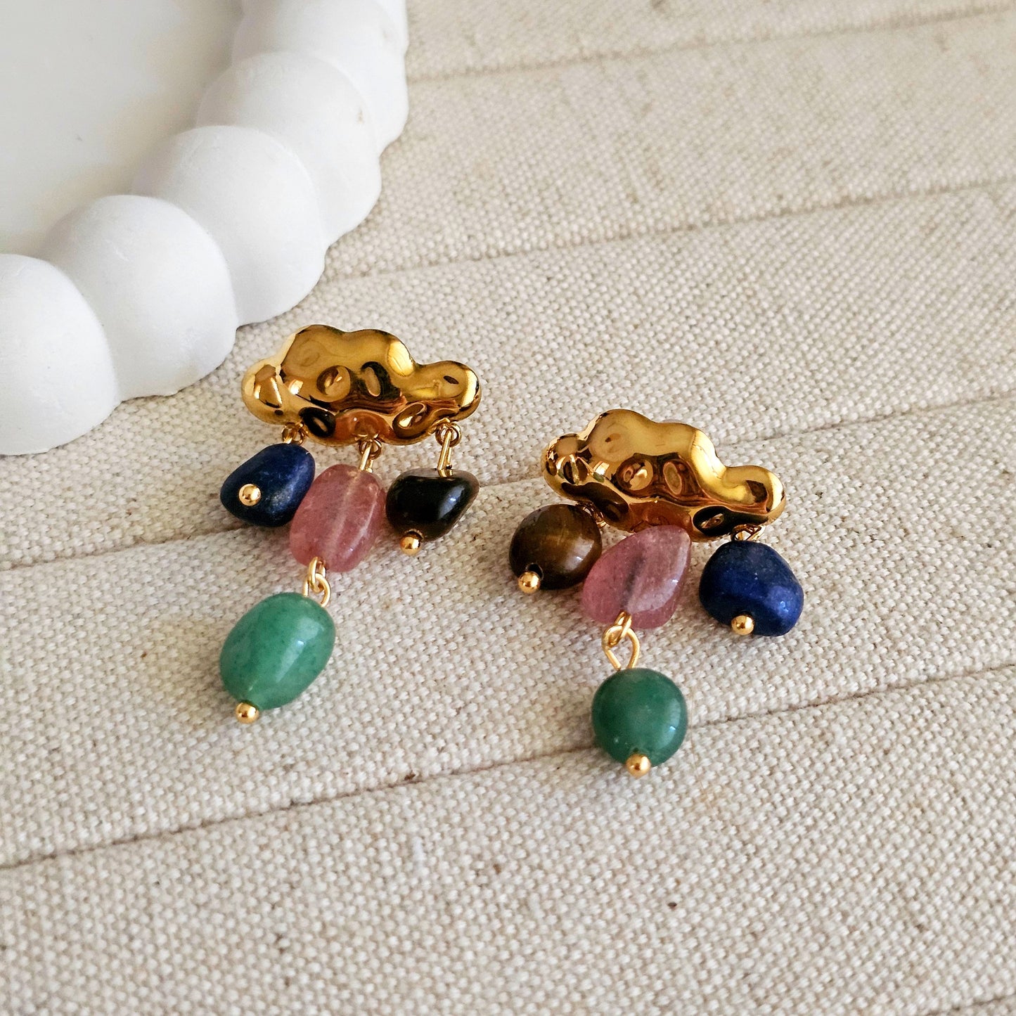 Cloud Stone Earrings