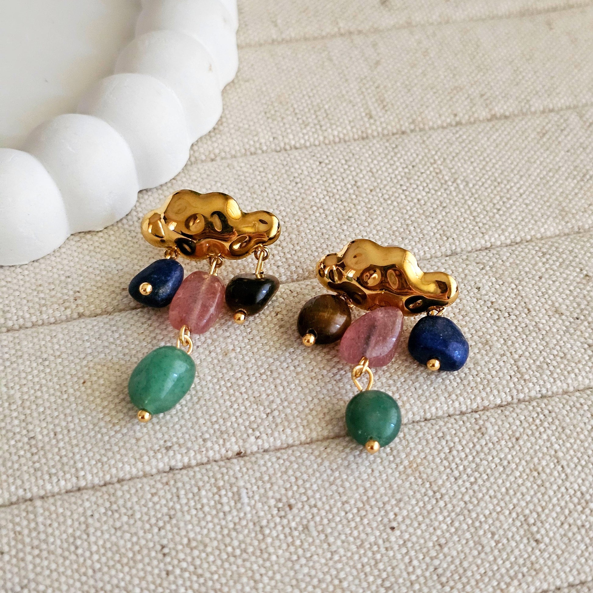 Cloud Stone Earrings