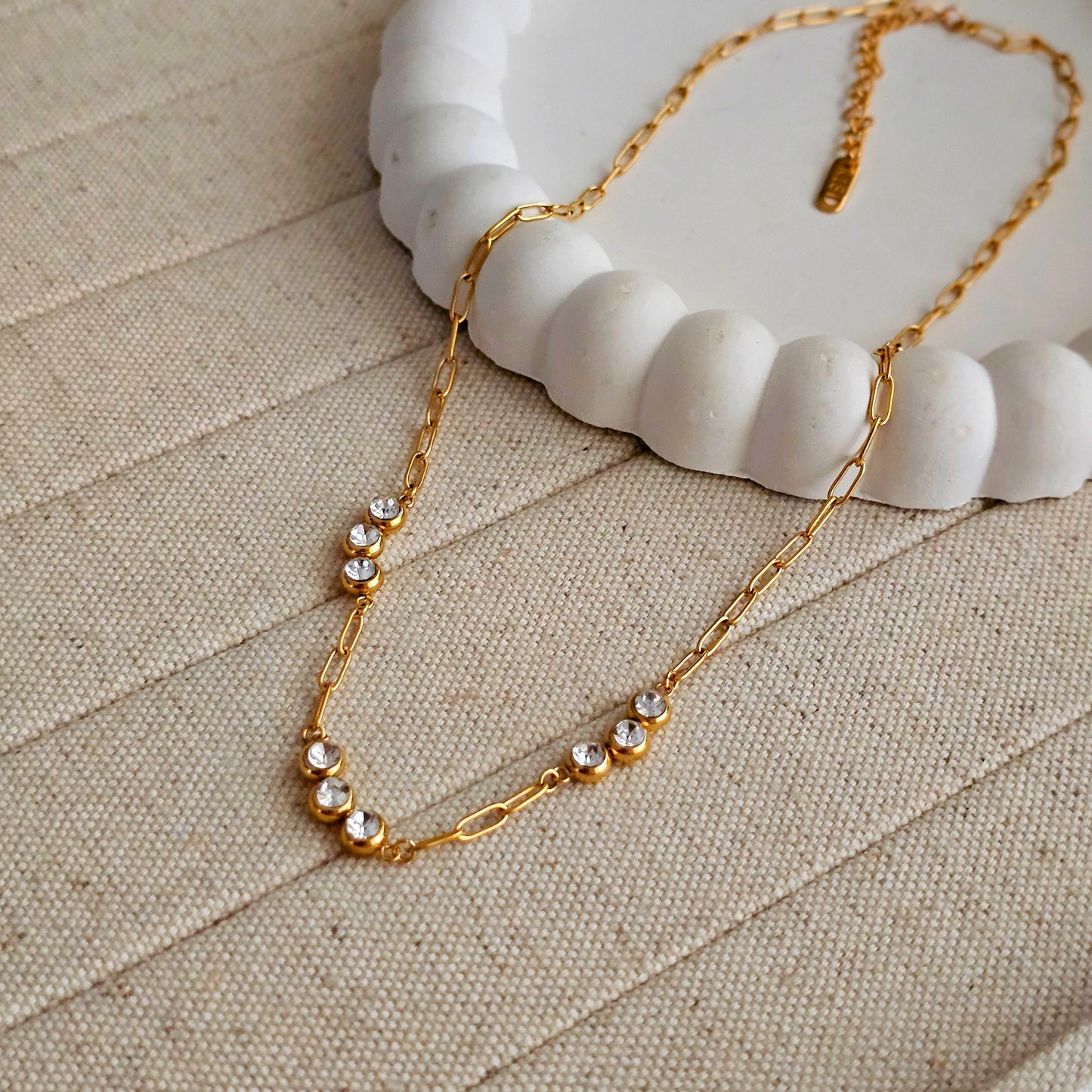 Wendy Zircon Necklace