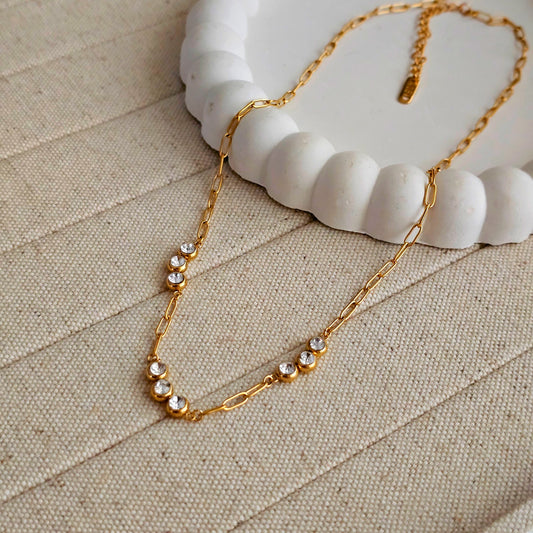 Wendy Zircon Necklace