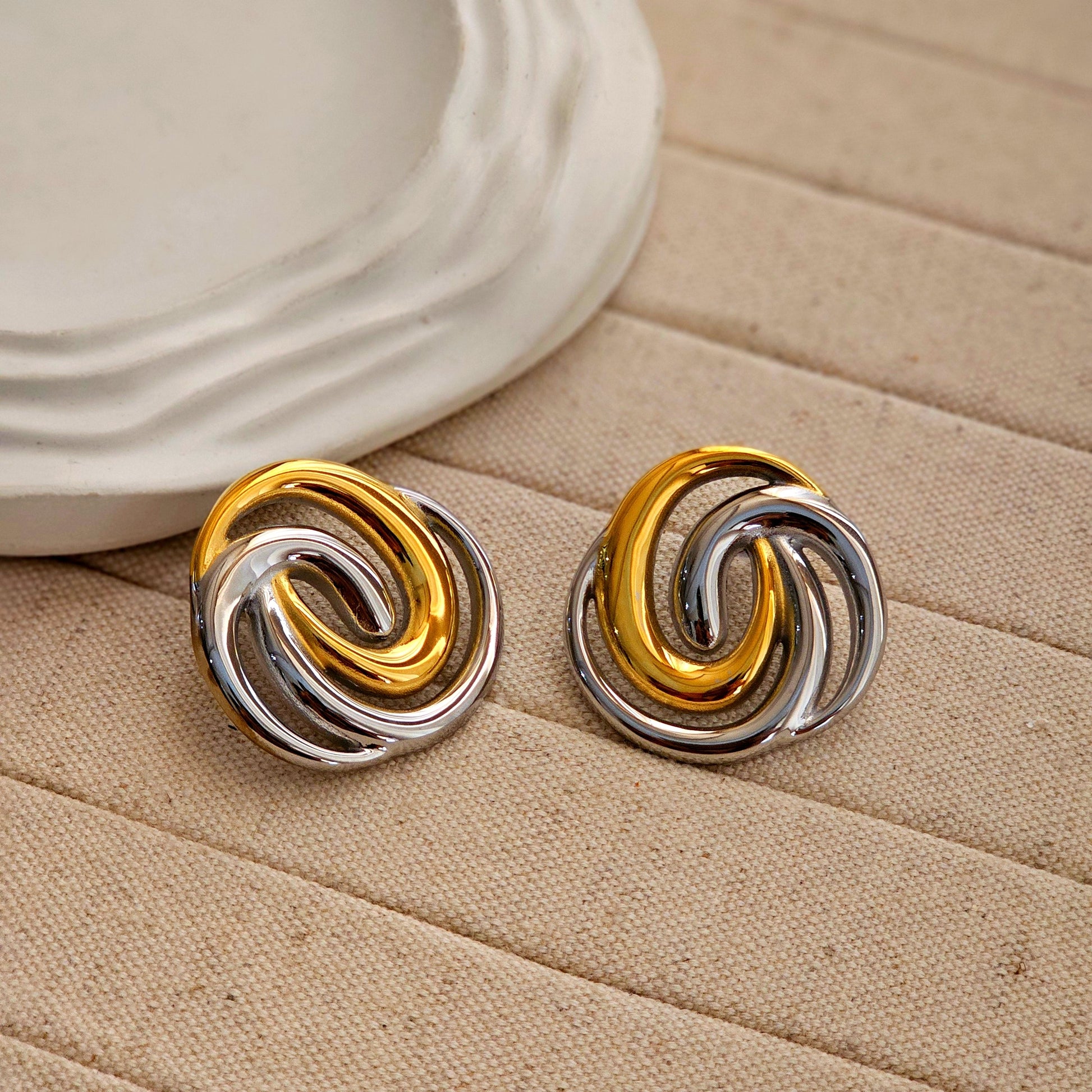 Odette Twirl Earrings-4  taahirajewellery