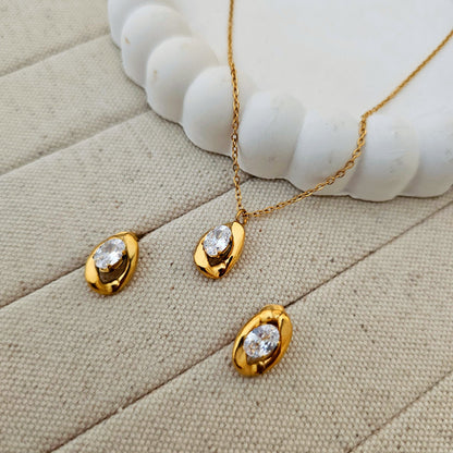 Queenie AAA Zircon Set