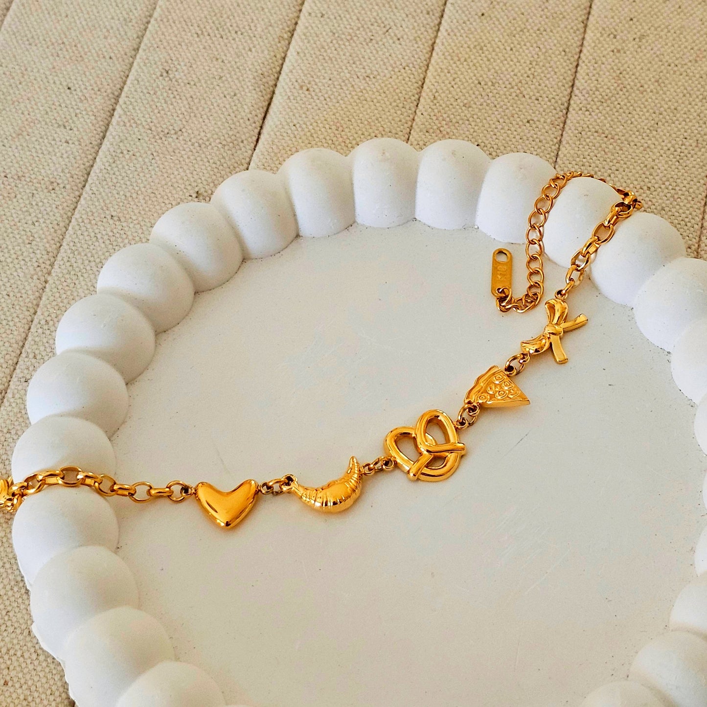 Bagel Charm Bracelet