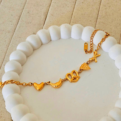Bagel Charm Bracelet