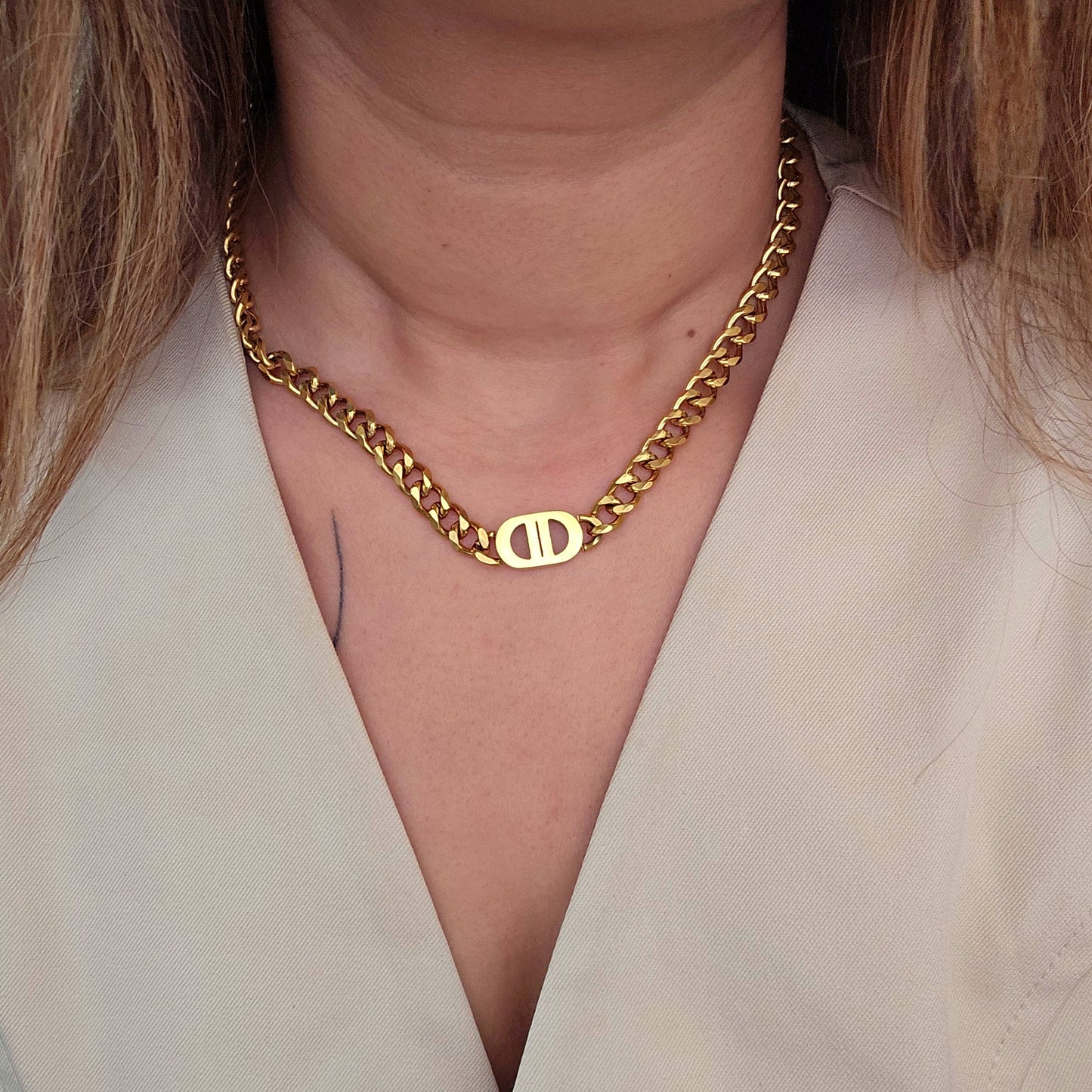 Luxury Designer Chain Necklace-2  taahirajewellery