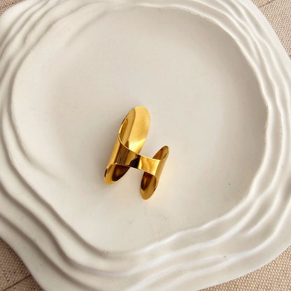 Faith Gold Plated Ring-2  taahirajewellery