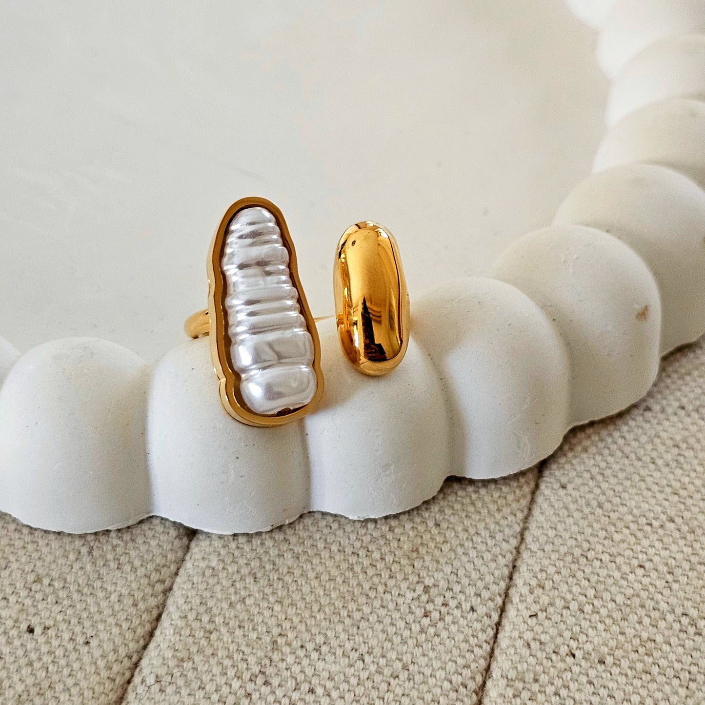 Sydney Baroque Pearl Ring