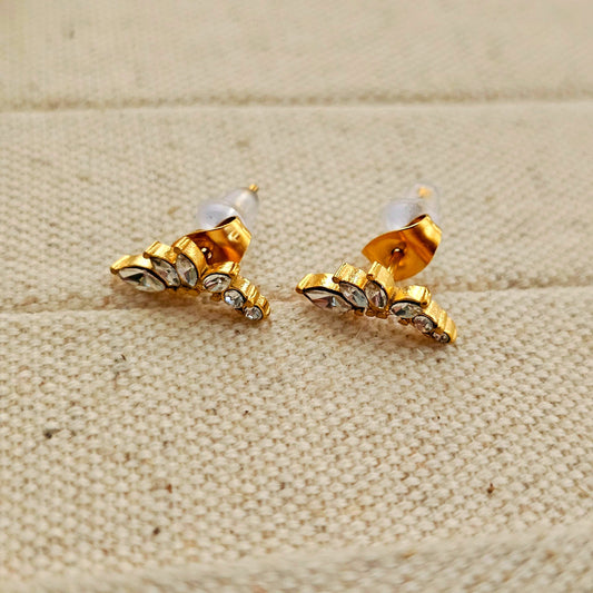 June Zircon Stud Earrings-1  taahirajewellery