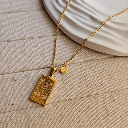 Zodiac Sign Necklaces-12  taahirajewellery