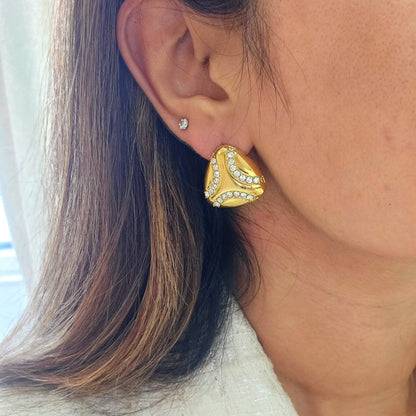 Rumi Zircon Earrings-1  taahirajewellery