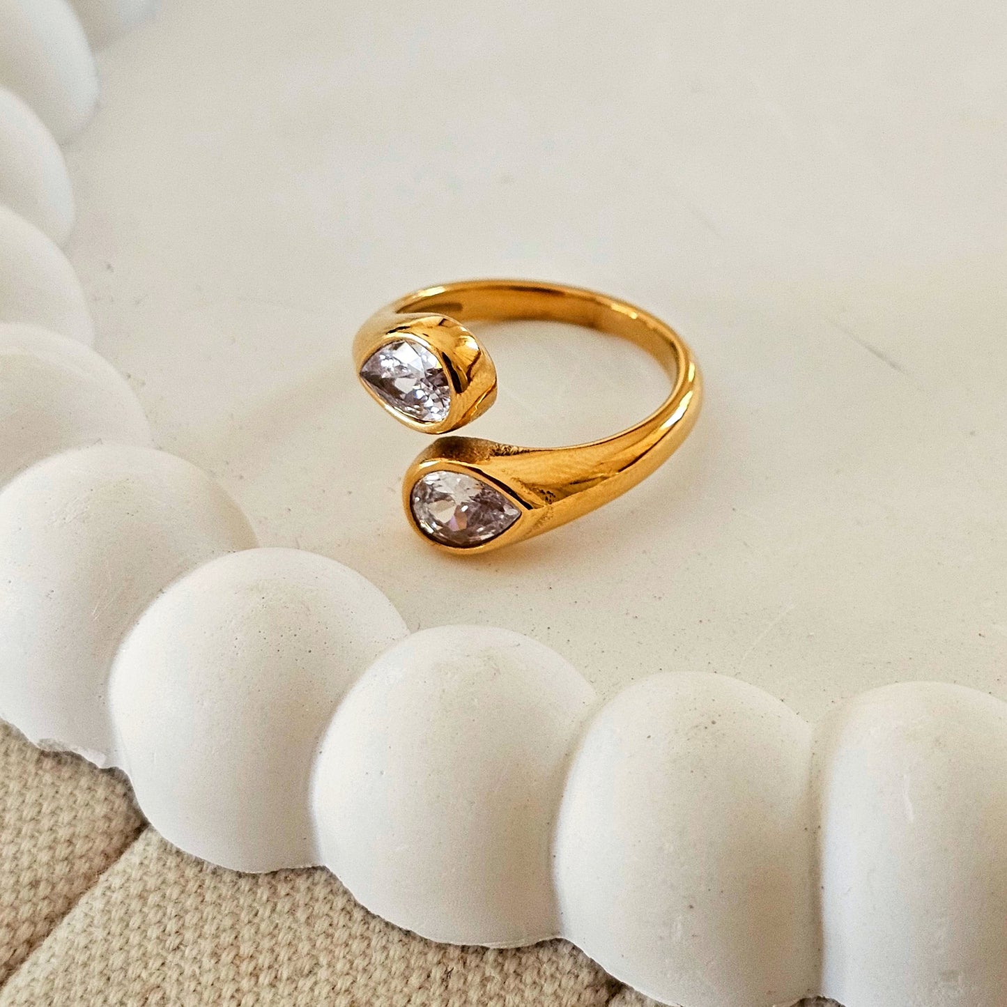 Clare Zircon Ring