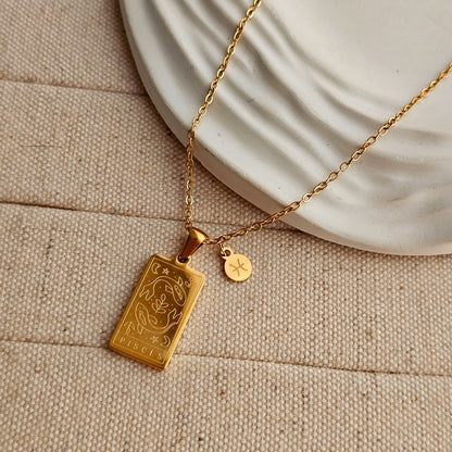 Zodiac Sign Necklaces-8  taahirajewellery