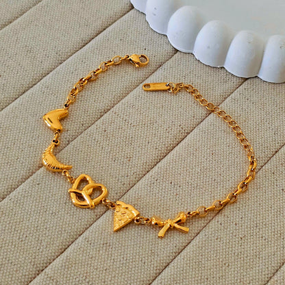 Bagel Charm Bracelet