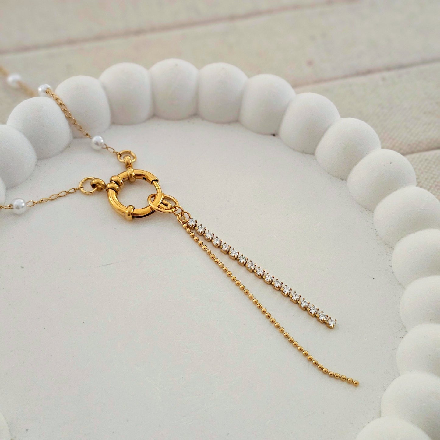 Zircon Dangling Charm