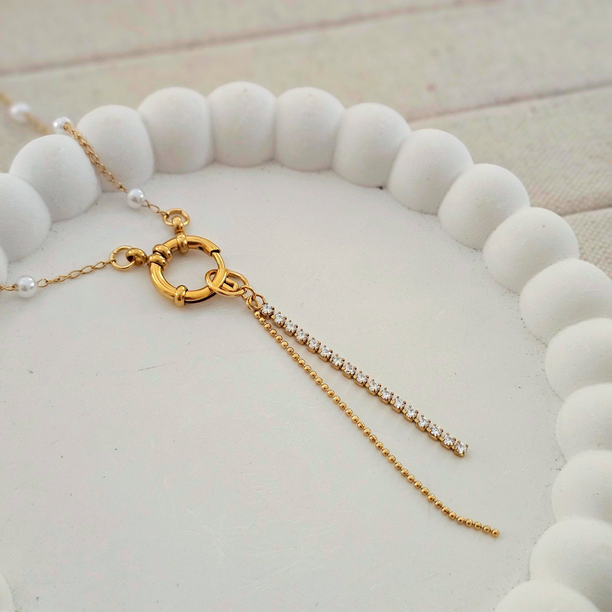 Zircon Dangling Charm