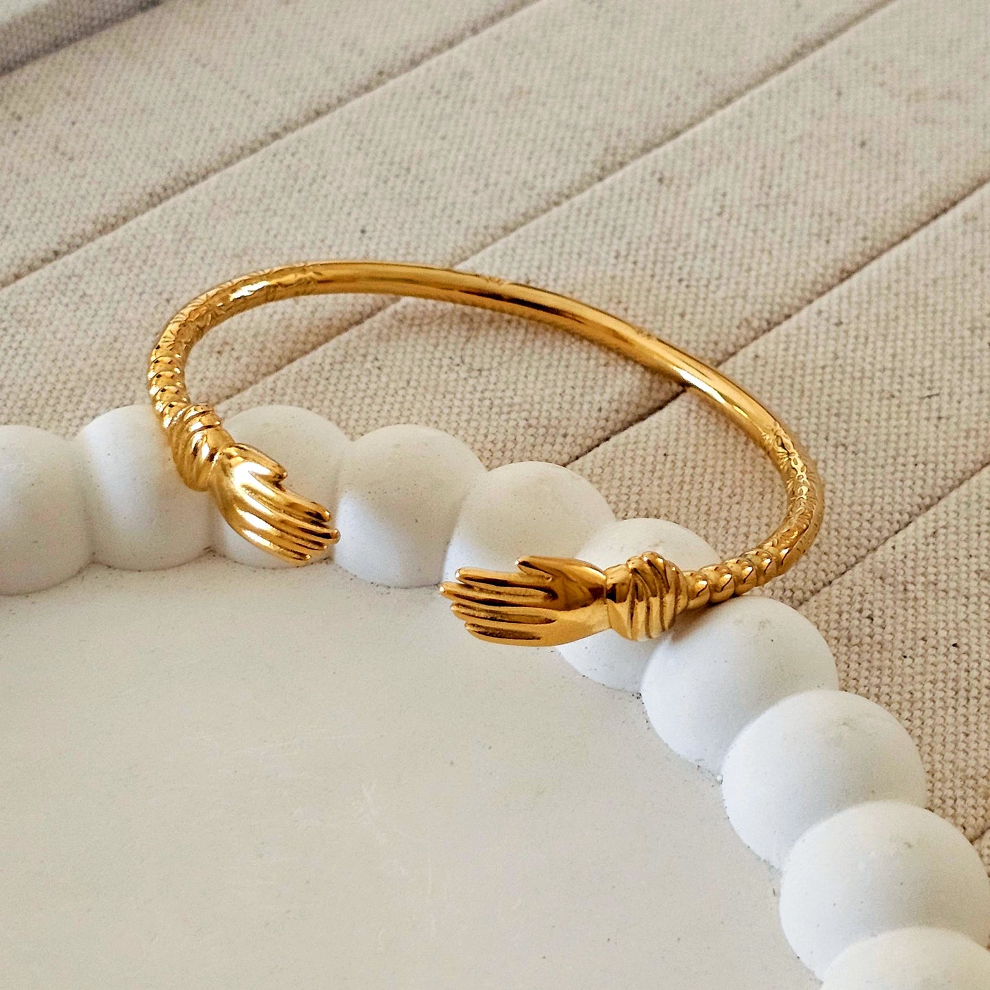 Hand Shaped Cuff Bracelet
