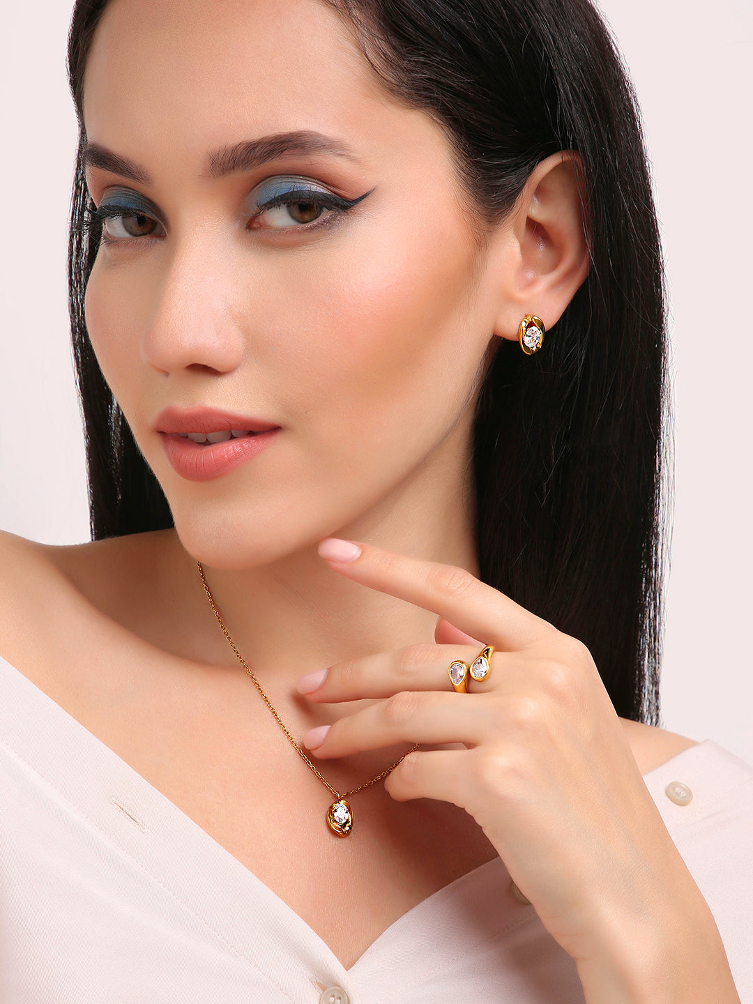 Queenie AAA Zircon Set