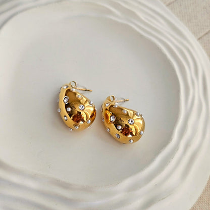 Beth Zircon Drop Earrings-3  taahirajewellery