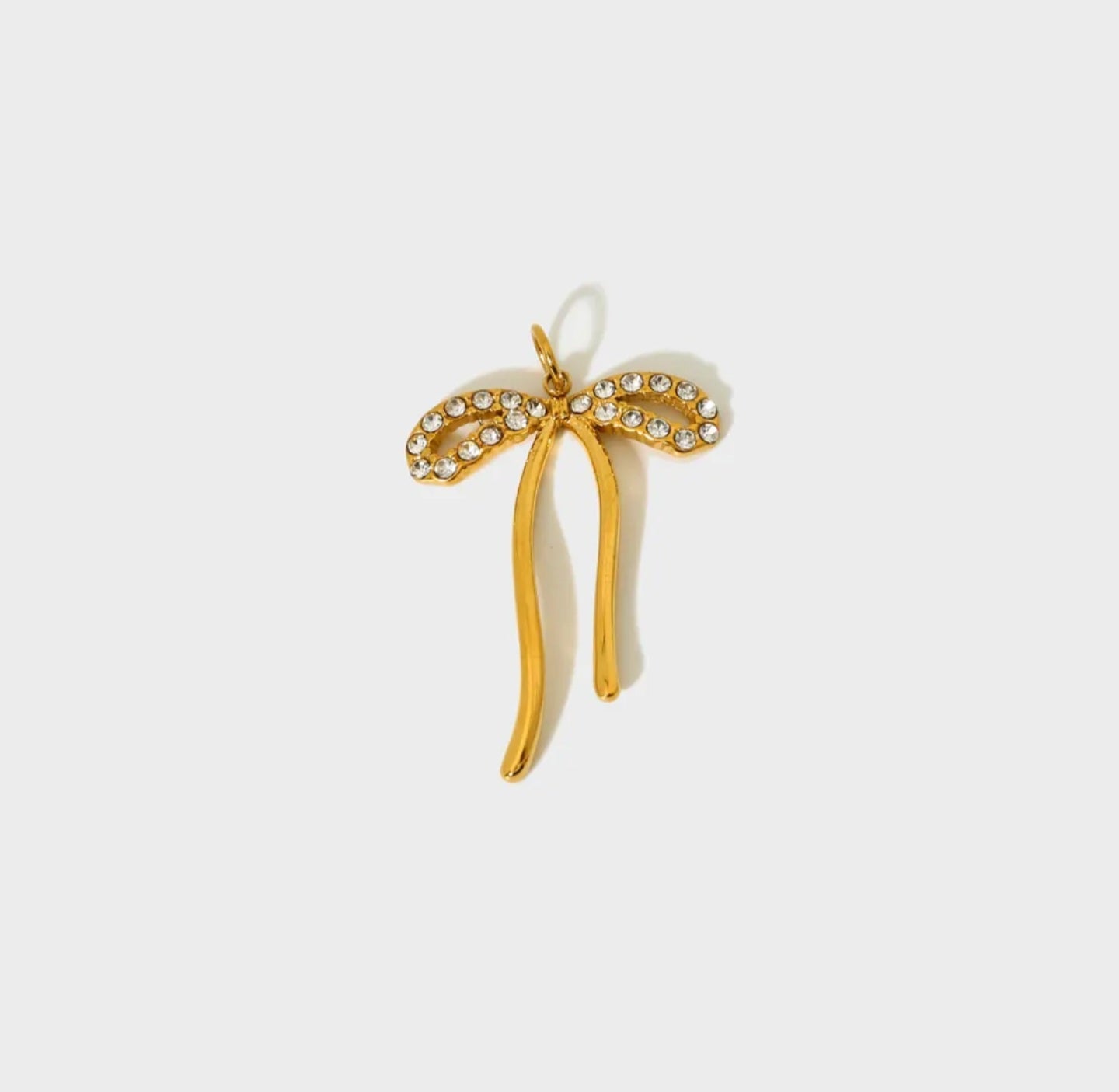 Zircon Bow Charm