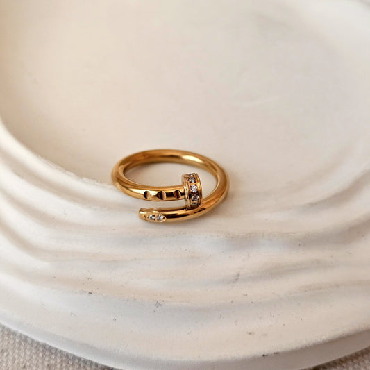 Zircon Nail Ring-1  taahirajewellery