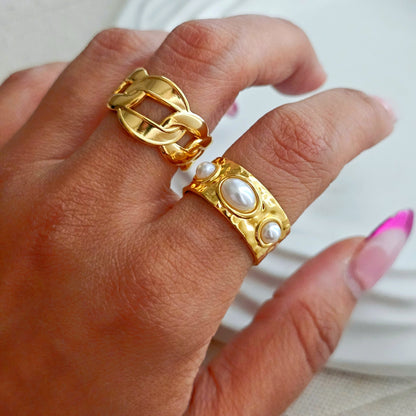 Multi Link Ring-3  taahirajewellery