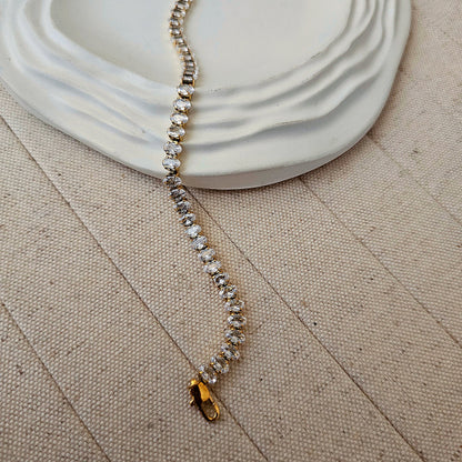 Isla Marquise cut Tennis Bracelet-3  taahirajewellery