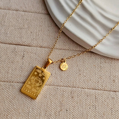 Zodiac Sign Necklaces-2  taahirajewellery