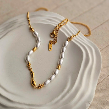Trinity Baroque Pearl Necklace-3  taahirajewellery