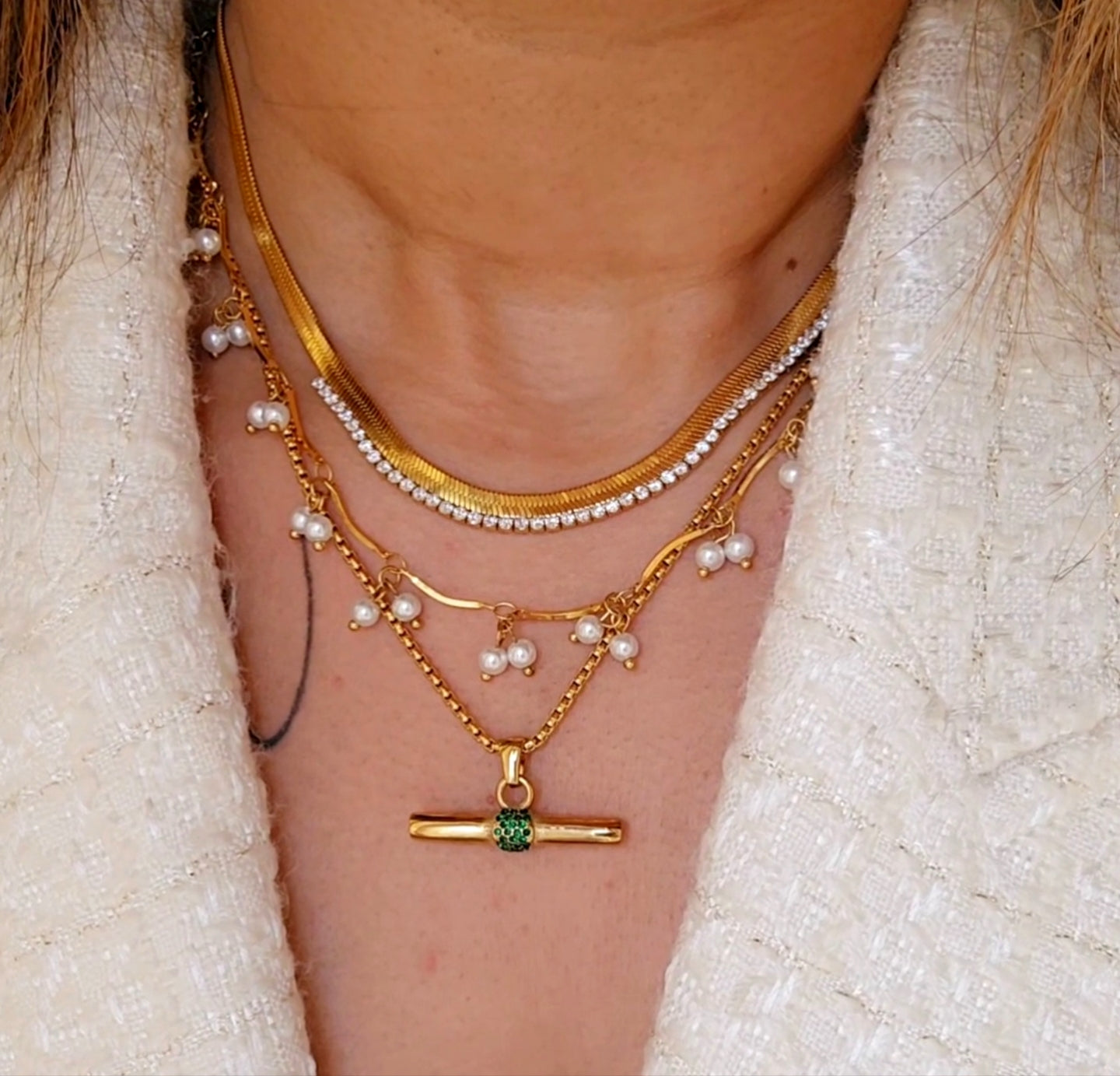 Abby Pearl Tassel Necklace-4  taahirajewellery